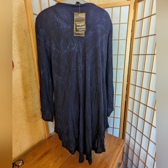 🆕 The Greater Good, embellished tunic top, size 3X-4X, NEW with tags - Picture 12 of 12